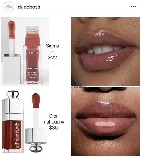 dior mahogany dupe|best dior lip gloss dupe.